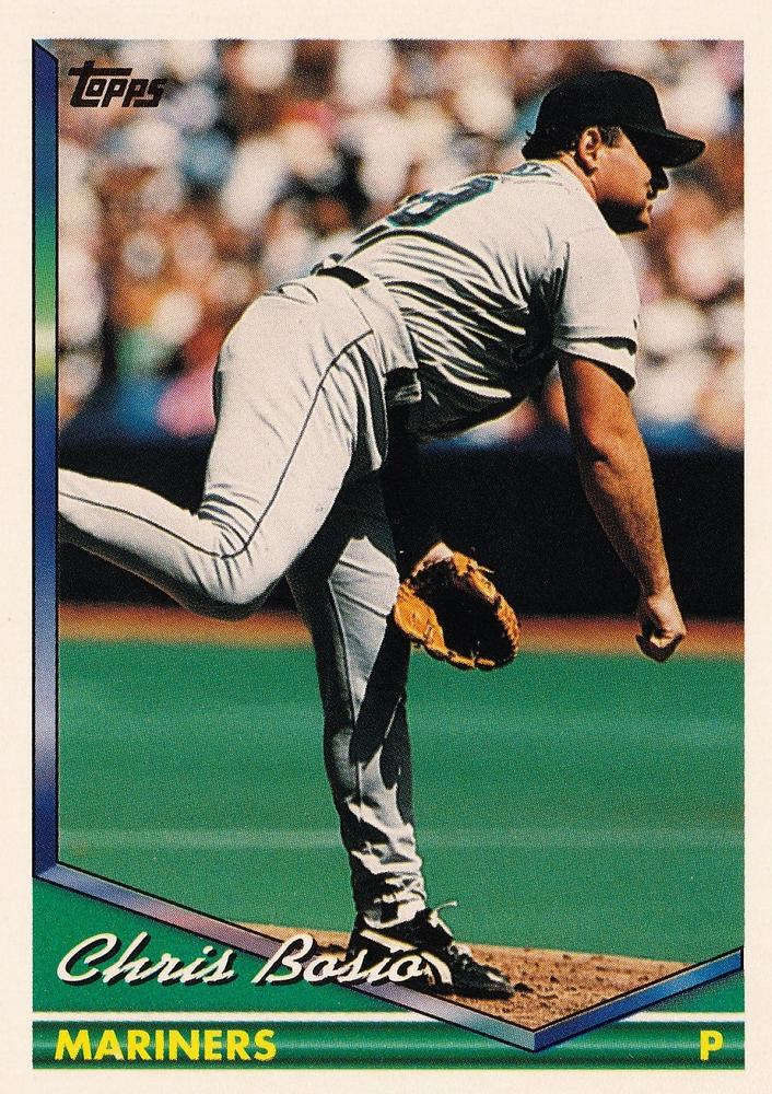 1994 Topps Chris Bosio # 60 Seattle Mariners