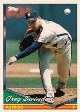 تحميل الصورة إلى عارض المعرض، 1994 Topps Greg Swindell # 125 Houston Astros
