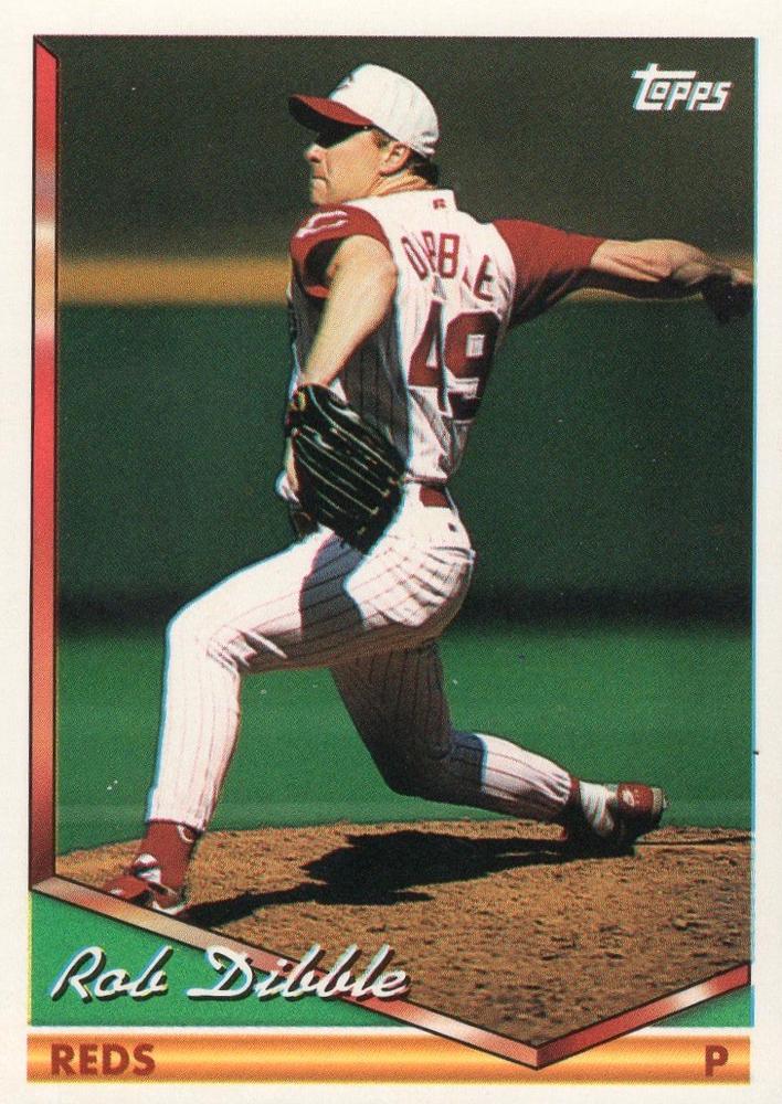 1994 Topps Rob Dibble # 183 Cincinnati Reds
