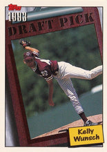 Load image into Gallery viewer, 1994 Topps Kelly Wunsch DPK, RC # 210 Milwaukee Brewers
