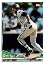 将图片加载到图库查看器，1994 Topps George Bell # 214 Chicago White Sox
