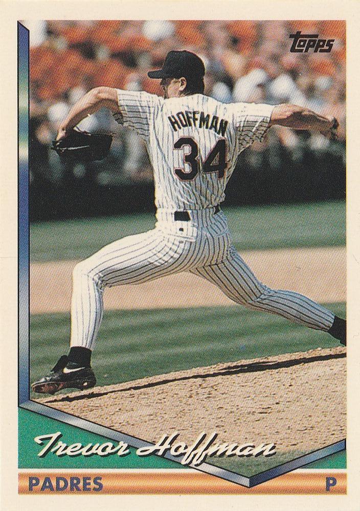 1994 Topps Trevor Hoffman # 222 San Diego Padres