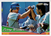 将图片加载到图库查看器，1994 Topps Larry Walker # 230 Montreal Expos
