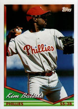 将图片加载到图库查看器，1994 Topps Kim Batiste # 238 Philadelphia Phillies
