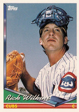 将图片加载到图库查看器，1994 Topps Rick Wilkins # 244 Chicago Cubs
