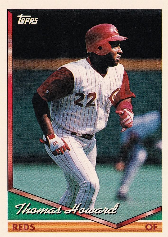 1994 Topps Thomas Howard # 246 Cincinnati Reds