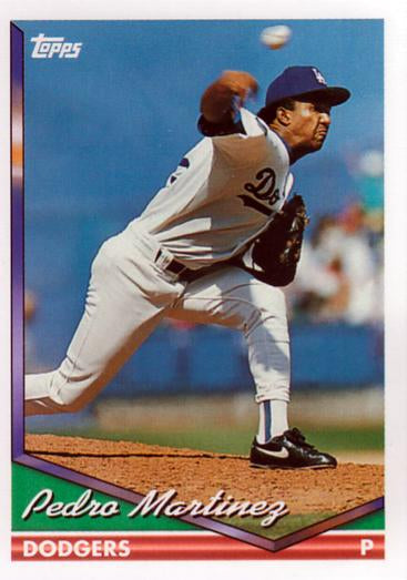 1994 Topps Pedro Martinez # 268 Los Angeles Dodgers