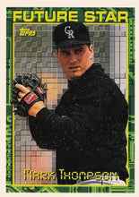 Load image into Gallery viewer, 1994 Topps Mark Thompson FS # 286 Colorado Rockies
