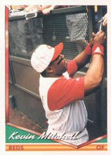 Load image into Gallery viewer, 1994 Topps Kevin Mitchell # 335 Cincinnati Reds
