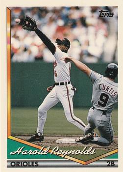 1994 Topps Harold Reynolds # 355 Baltimore Orioles