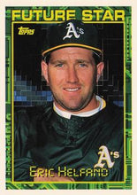 Load image into Gallery viewer, 1994 Topps Eric Helfand FS, RC # 363 Oakland Athletics

