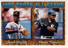 Load image into Gallery viewer, 1994 Topps Fred McGriff / Frank Thomas AS # 384 Atlanta Braves / Chicago White Sox
