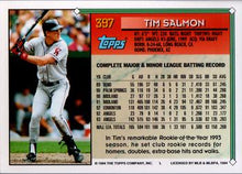 Load image into Gallery viewer, 1994 Topps Tim Salmon ASR # 397 California Angels
