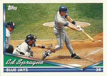 1994 Topps Ed Sprague # 426 Toronto Blue Jays