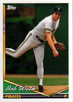 1994 Topps Bob Walk # 434 Pittsburgh Pirates