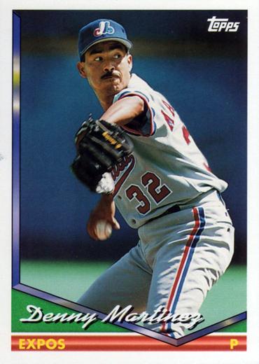 1994 Topps Dennis Martinez # 440 Montreal Expos