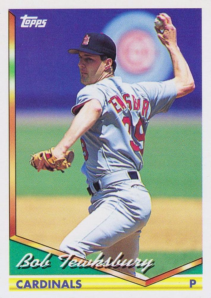 1994 Topps Bob Tewksbury # 473 St. Louis Cardinals