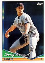 Load image into Gallery viewer, 1994 Topps Doug Brocail # 579 San Diego Padres
