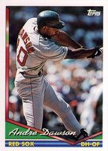 Load image into Gallery viewer, 1994 Topps Andre Dawson # 595 Boston Red Sox
