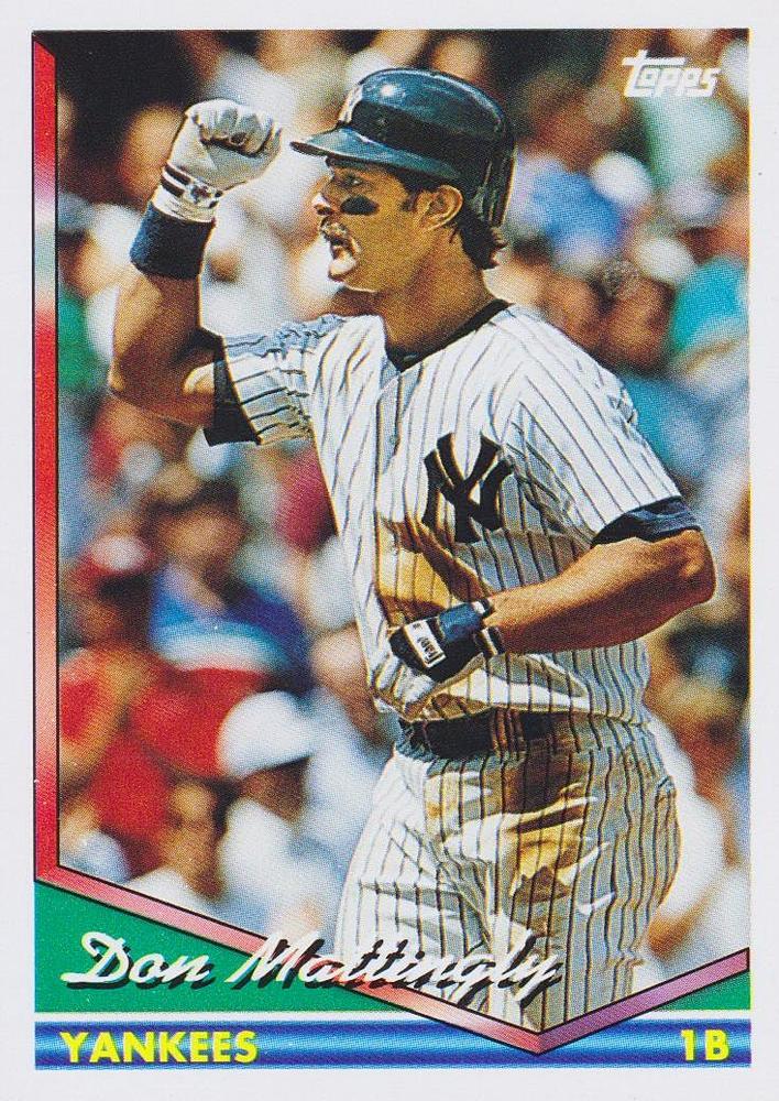 1994 Topps Don Mattingly # 600 New York Yankees