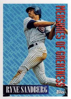 1994 Topps Ryne Sandberg MOG # 602 Chicago Cubs
