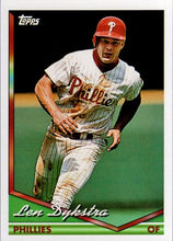 将图片加载到图库查看器，1994 Topps Len Dykstra # 635 Philadelphia Phillies
