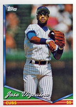 Load image into Gallery viewer, 1994 Topps Jose Vizcaino # 638 Chicago Cubs
