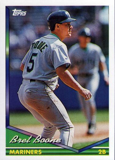 1994 Topps Bret Boone # 659 Seattle Mariners