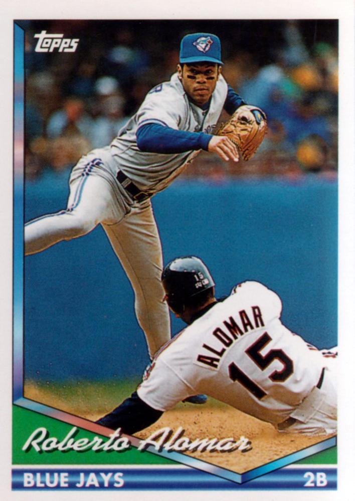 1994 Topps Roberto Alomar # 675 Toronto Blue Jays
