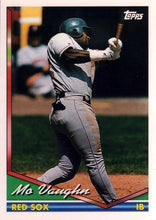 Load image into Gallery viewer, 1994 Topps Mo Vaughn # 690 Boston Red Sox
