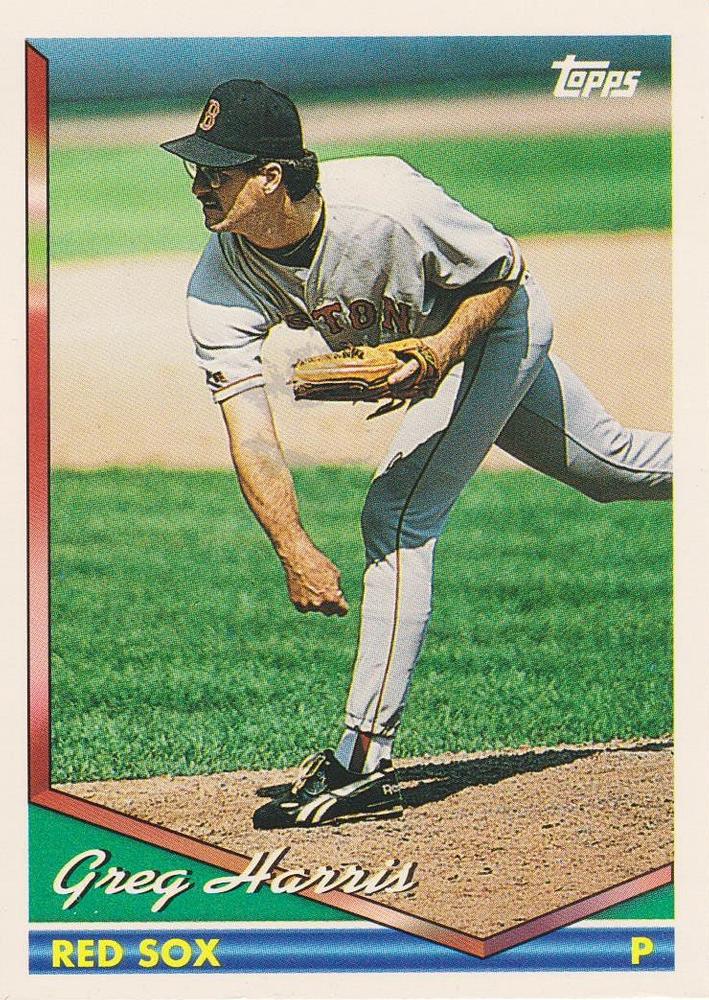1994 Topps Greg Harris # 738 Boston Red Sox