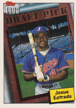 Load image into Gallery viewer, 1994 Topps Josue Estrada DPK, RC # 741 Montreal Expos
