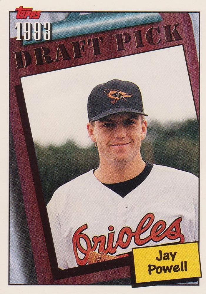 1994 Topps Jay Powell DPK, RC # 745 Baltimore Orioles