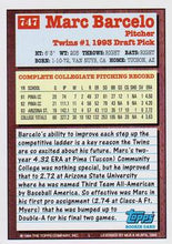 Load image into Gallery viewer, 1994 Topps Marc Barcelo DPK, RC # 747 Minnesota Twins
