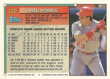 تحميل الصورة إلى عارض المعرض، 1994 Topps Hal Morris # 126 Cincinnati Reds
