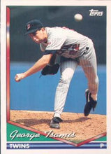 Load image into Gallery viewer, 1994 Topps George Tsamis RC # 128 Minnesota Twins
