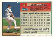 تحميل الصورة إلى عارض المعرض، 1994 Topps Greg Hibbard # 148 Chicago Cubs
