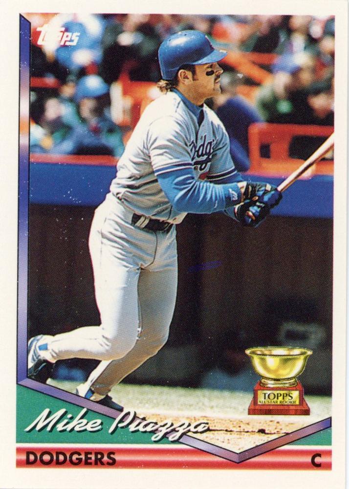 1994 TOPPS Mike Piazza ASR # 1 Los Angeles Dodgers