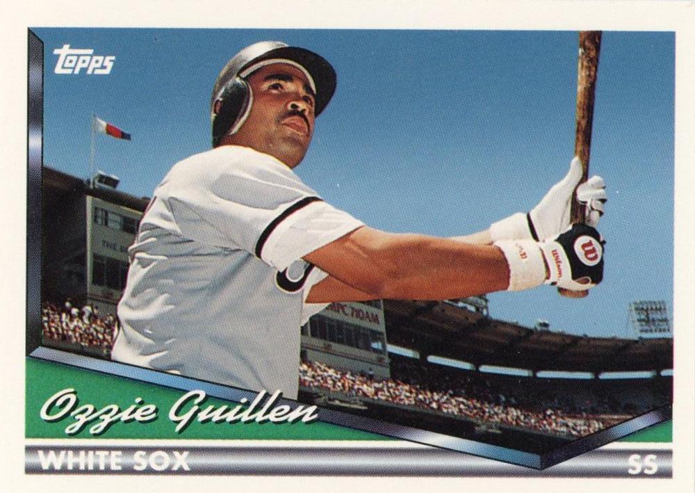 1994 TOPPS أوزي جيلين # 5 شيكاغو وايت سوكس