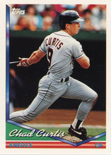 تحميل الصورة إلى عارض المعرض، 1994 Topps Chad Curtis # 56 California Angels
