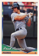 将图片加载到图库查看器，1994 Topps Brad Ausmus # 127 San Diego Padres
