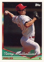 将图片加载到图库查看器，1994 Topps Terry Mulholland # 170 Philadelphia Phillies
