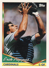 将图片加载到图库查看器，1994 Topps Erik Pappas # 234 St. Louis Cardinals
