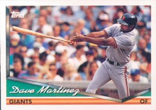 Load image into Gallery viewer, 1994 Topps Dave Martinez # 174 San Francisco Giants
