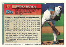 تحميل الصورة إلى عارض المعرض، 1994 Topps Shawn Boskie # 177 Chicago Cubs
