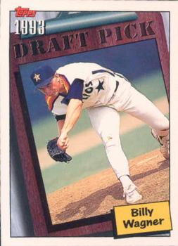 1994 Topps Billy Wagner DPK, RC # 209 Houston Astros