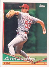 Load image into Gallery viewer, 1994 Topps Larry Luebbers RC # 221 Cincinnati Reds
