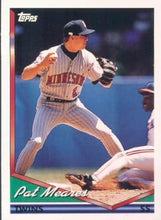 将图片加载到图库查看器，1994 Topps Pat Meares # 223 Minnesota Twins
