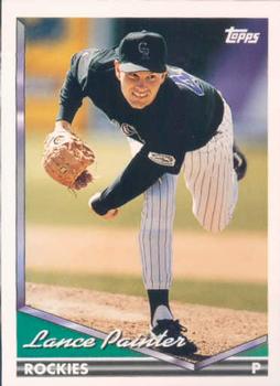 1994 Topps Lance Painter # 229 Colorado Rockies