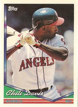 将图片加载到图库查看器，1994 Topps Chili Davis # 265 California Angels
